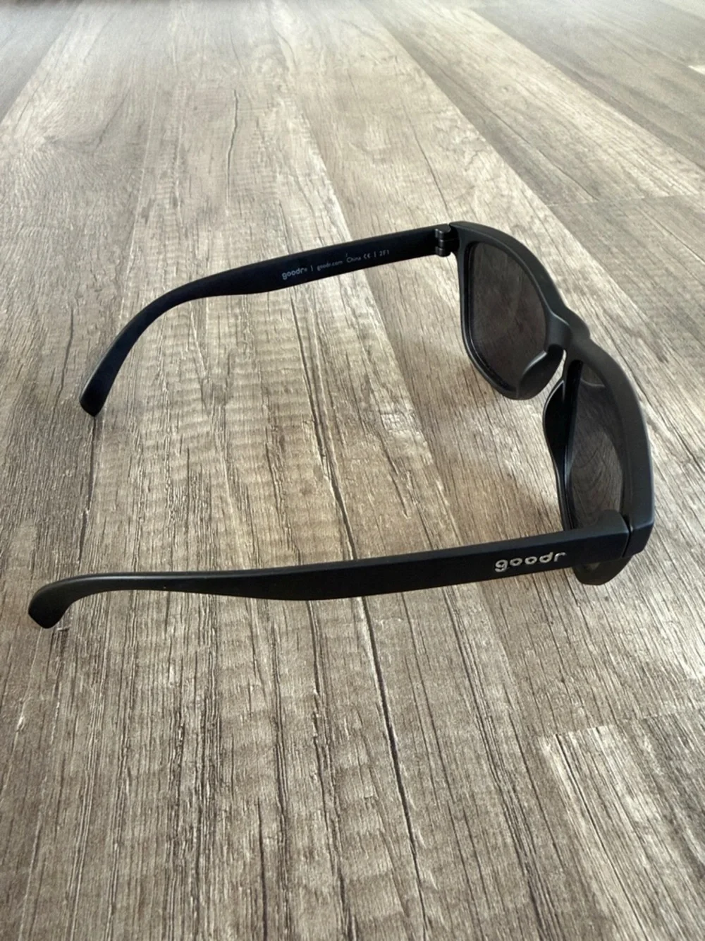 Goodr Sunglasses Black OG Polarized Sunglasses A Ginger’s Soul - Picture 3 of 8